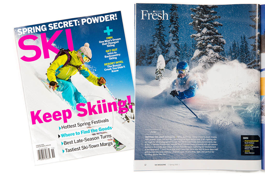 Ski Magazine Adam Benson