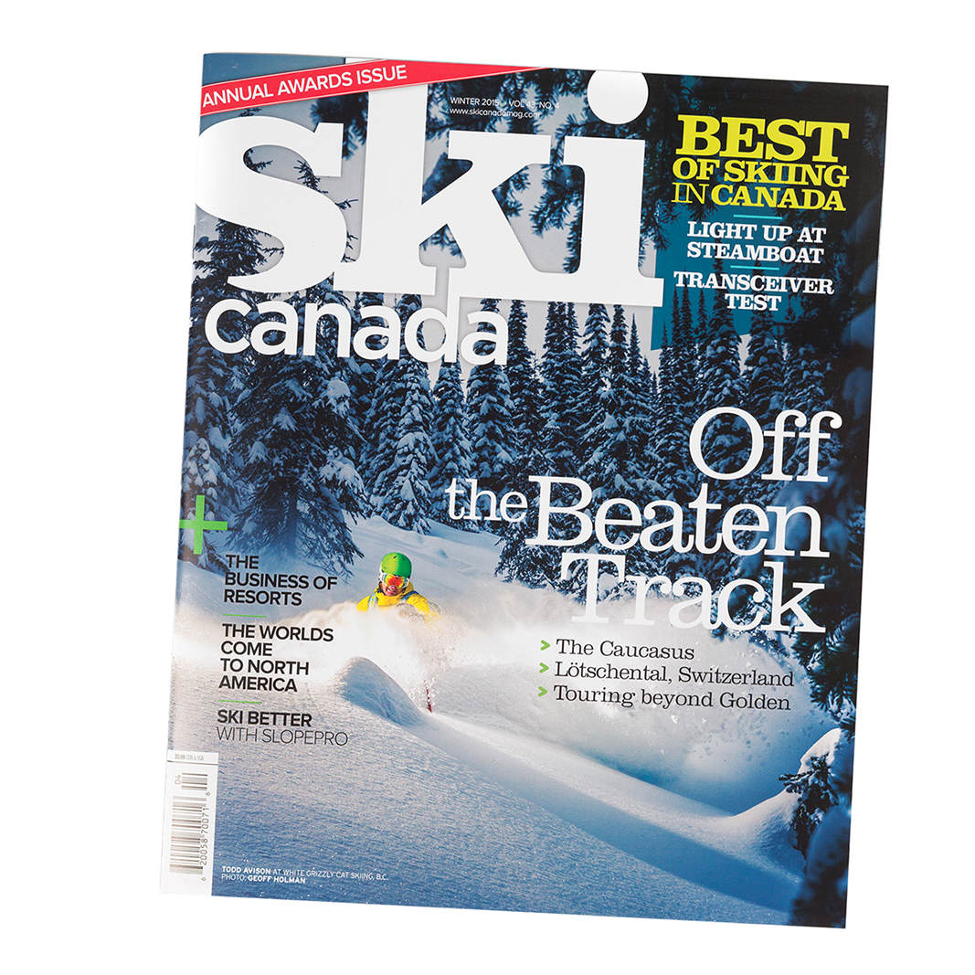 Ski Canada Cover Todd Avison