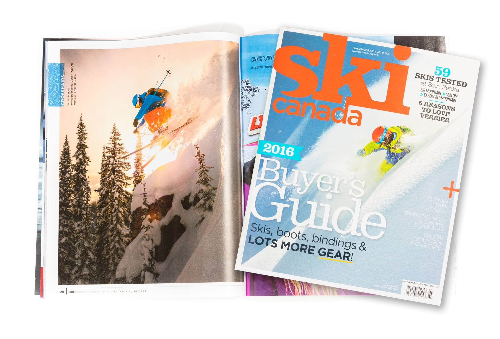 Catskiing Canada featured in the Ski Canada Buyers Guide Gallery