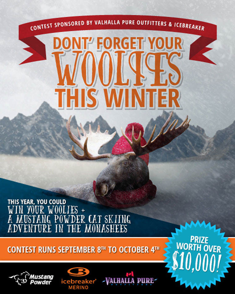 WIN a 4 Day Mustang Powder Cat Skiing Adventure for 2