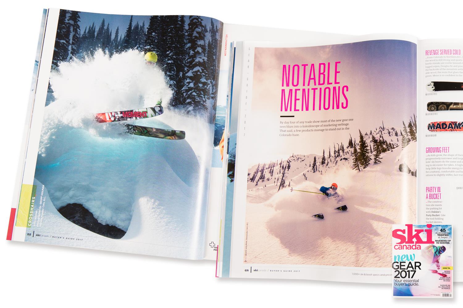 Catskiing Canada Featured in Ski Canada Magazine!
